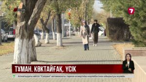 Қазақстанда ауа райы құбылады: үсік, тұман және шаңды дауыл күтіледі