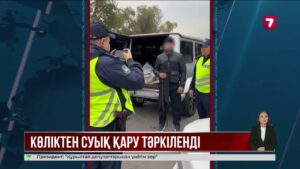 Алматыда қарулы топ ұсталып, суық қару тәркіленді